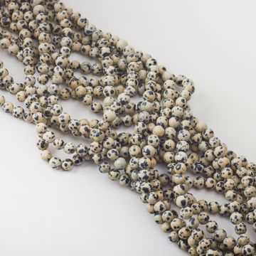 Jaspis dalmatyński kulka gładka 6,5mm