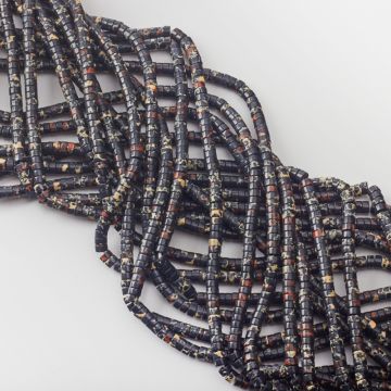 Jaspis cesarski krążek gładki brązowy 2,5x4,5mm