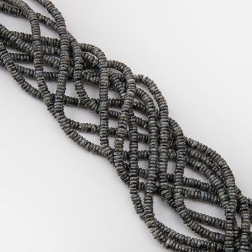 Larvikit krążek gładki 2x6,5mm