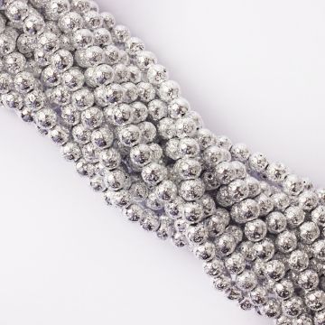 Lawa kulka platerowana srebrna 8,5mm