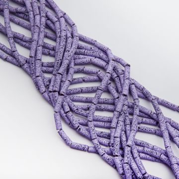 Lawa wulkaniczna lakierowana wałek fioletowy 4x13mm