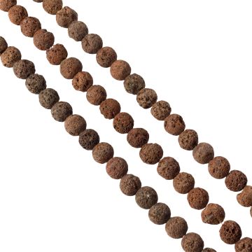 Lawa  brązowa kulka 15mm