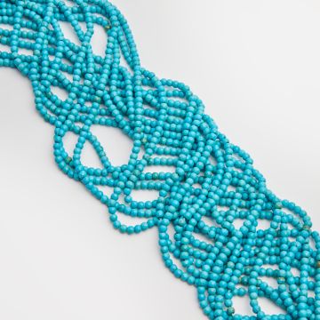 Magnezyt oponka fasetowana 2,5x3mm - na sznury