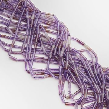 Ametyst słupek gładki 4x13mm