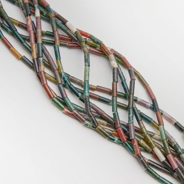 Agat indyjski słupek gładki 4,5x13,5mm