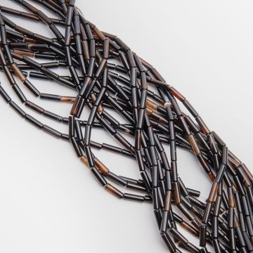 Onyks pasiasty słupek gadki 4x13mm