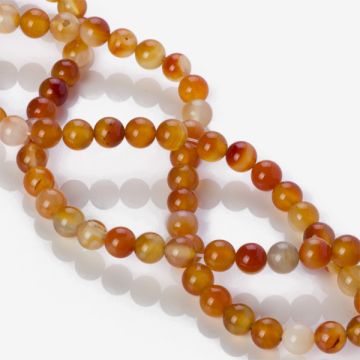 Agat kulka herbaciana 8mm