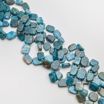 Apatyt prostokąt nieregularny 13-15mm