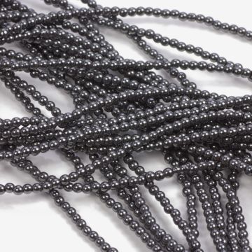 Hematyt platerowany kulka gładka natural 2mm