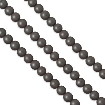 Hematyt platerowany kulka gładka mat natural 8mm