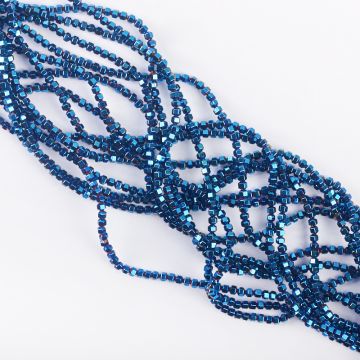 Hematyt platerowany baryłka heliotrope 3mm