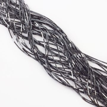 Hematyt platerowany słupek okrągły natural 5,5x1mm