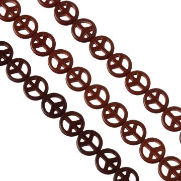 Howlit pacyfka 15mm brązowa