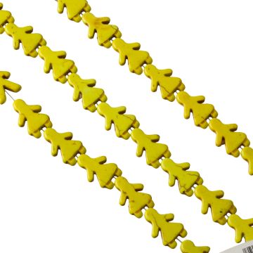 Howlit dziewczynka żółta 15x22mm