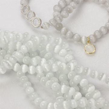 Uleksyt kulka gładka kryształowa 8mm