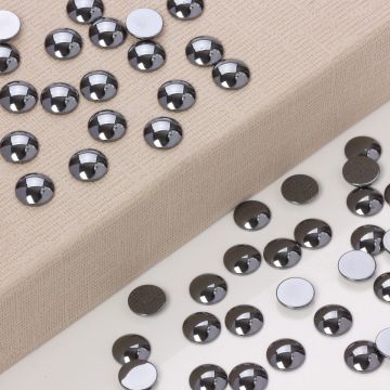 Hematyt platerowany kaboszon krążek natural 12mm