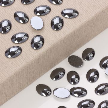 Hematyt platerowany kaboszon owal natural 20x15mm