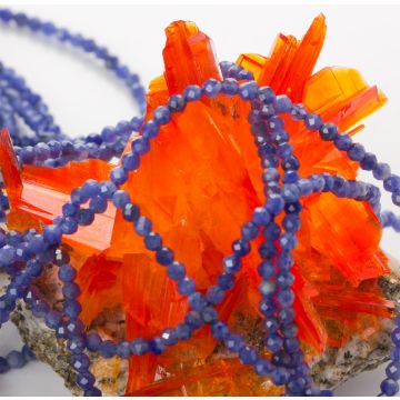 Sodalit kulka fasetowana 2mm Sodalit kulka fasetowana 2mm