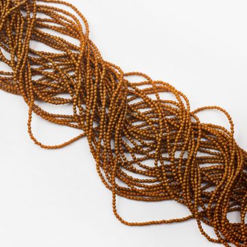 Hematyt kulka fasetowana mat bronze 2mm