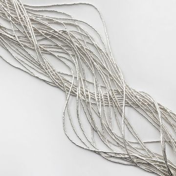 Hematyt krążek płaski light silver 1,5x1mm