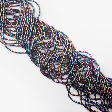 Hematyt walec multicolor 2x2mm
