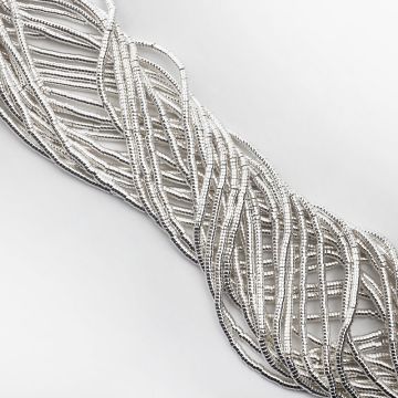 Hematyt krążek płaski light silver 3x1mm