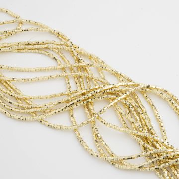 Hematyt przekładka śrubka light gold 2x1mm