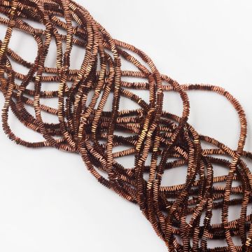 Hematyt przekładka poduszka bronze 3x1mm