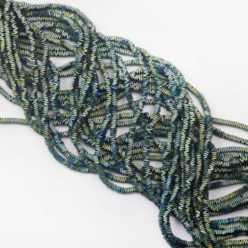 Hematyt przekładka poduszka mat emerald 3x1mm