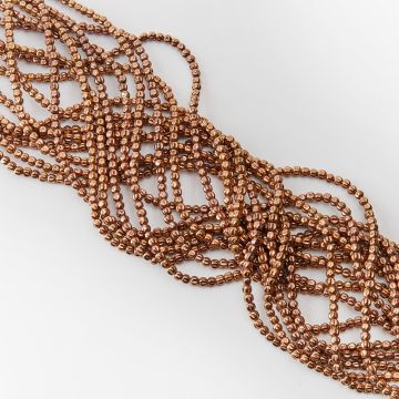 Hematyt przekładka kwiatek bronze 4x3,8mm