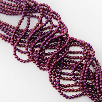 Hematyt kulka gładna volcano 6mm