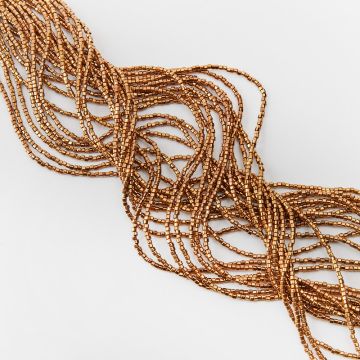 Hematyt walec kanciasty bronze 2mm