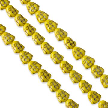 Howlit budda żółty 15mm