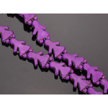 Howlit dziewczynka fioletowa 15x22mm