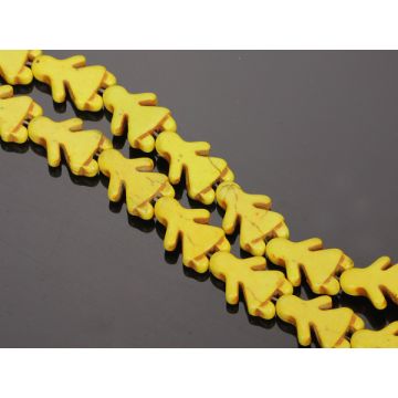 Howlit dziewczynka żółta 15x22mm