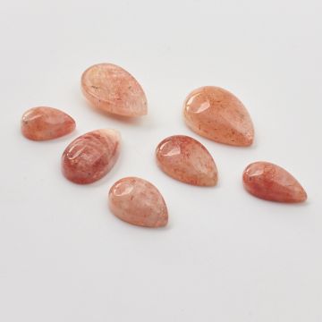 Kamień słoneczny zawieszka łezka 18,5-28mm