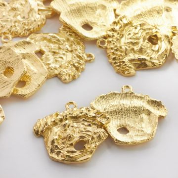 Metalowa zawieszka fantazyjna 30mm