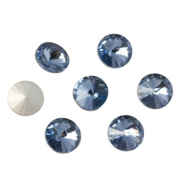 Kryształek rivoli denim blue 10mm
