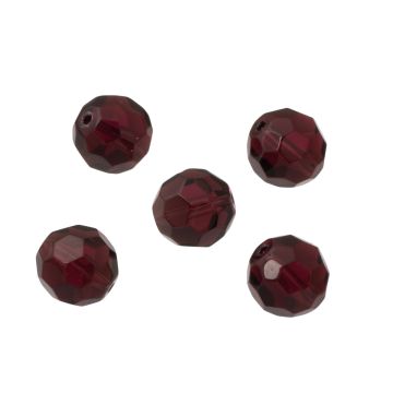 Kulka fasetowana 14mm ametyst