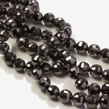 Kryształki kulki 96 cutts hematite 10mm