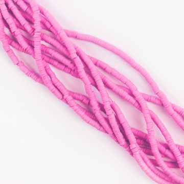 Koraliki Katsuki z modeliny fioletowe 4mm