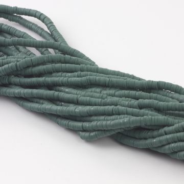 Koraliki Katsuki z modeliny ciemny turkus 4mm