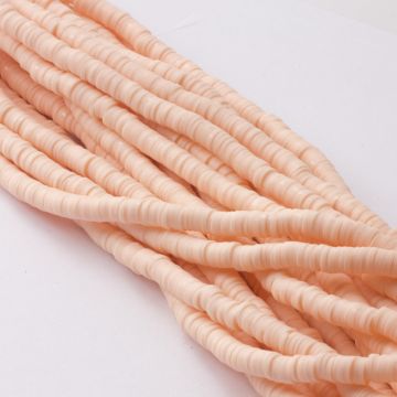 Koraliki Katsuki z modeliny brzoskwiniowy  6mm