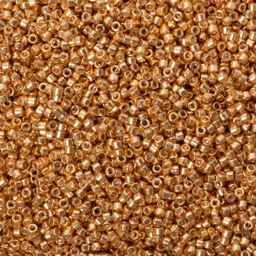 Koraliki Miyuki Delica 11/0 Galvanized Gold Dyed