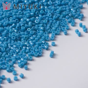 Koraliki Miyuki Delica 11/0 Opaque Med Turquoise Blue Luster