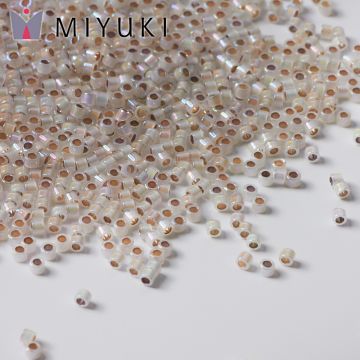 Koraliki Miyuki Delica 11/0 Silver Lined Opal AB