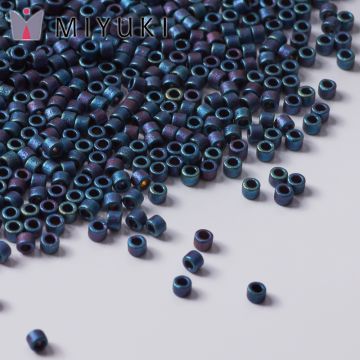 Koraliki Miyuki Delica 11/0 Matte Metallic Blue Iris