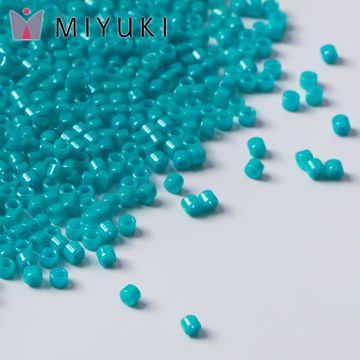 Koraliki Miyuki Delica 11/0 Opaque Turquoise Green Dyed