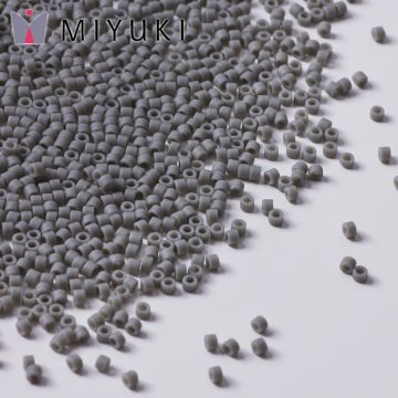 Koraliki Miyuki Delica 11/0 Opaque Grey Matte