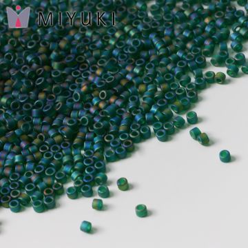Koraliki Miyuki Delica 11/0 Matte Emerald AB